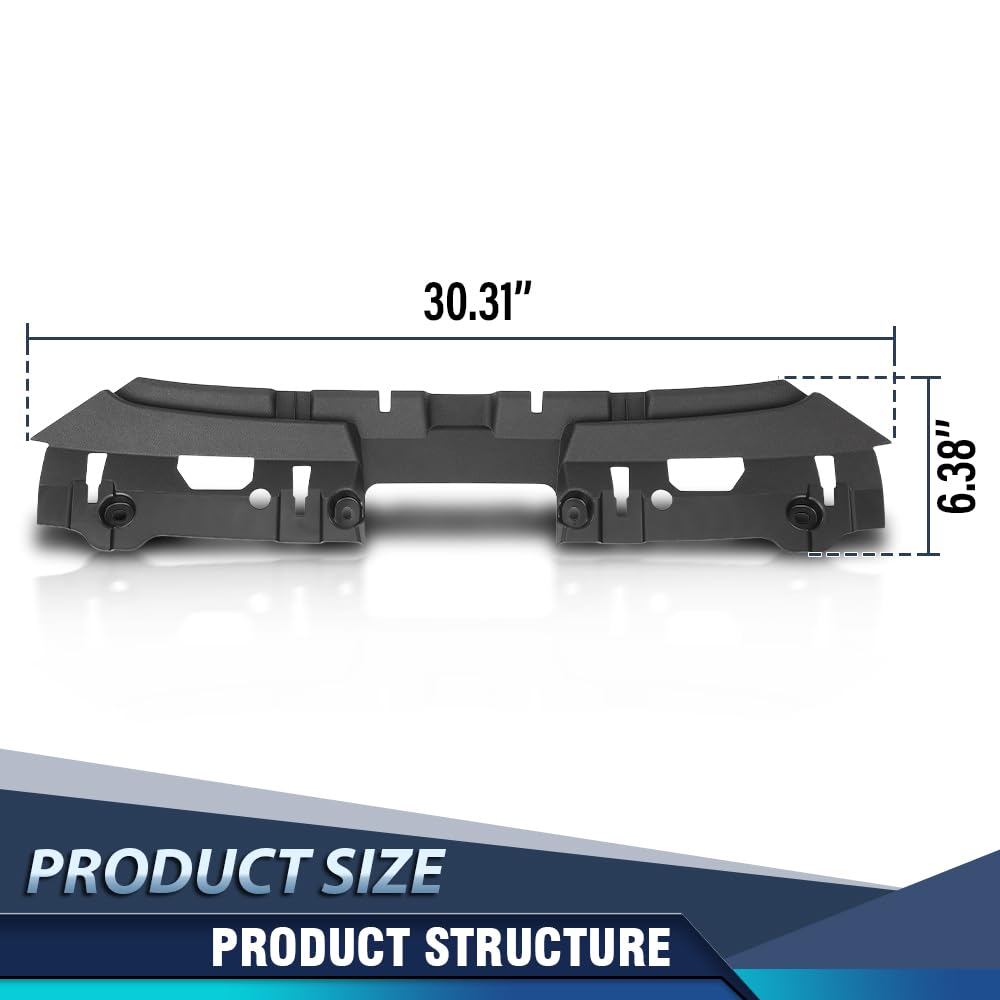 PIT66 Front Bumper Lower Shield Support Cover Fit Audi E-Tron 2019-2025