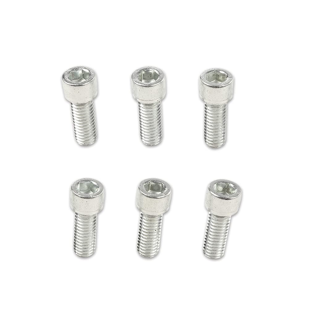 PIT66 Intake Manifold Bolts Stainless Steel Kit, Compatible with 1955-1986 265, 283, 302, 305, 327, 350, and 400 SB Chevy Engines