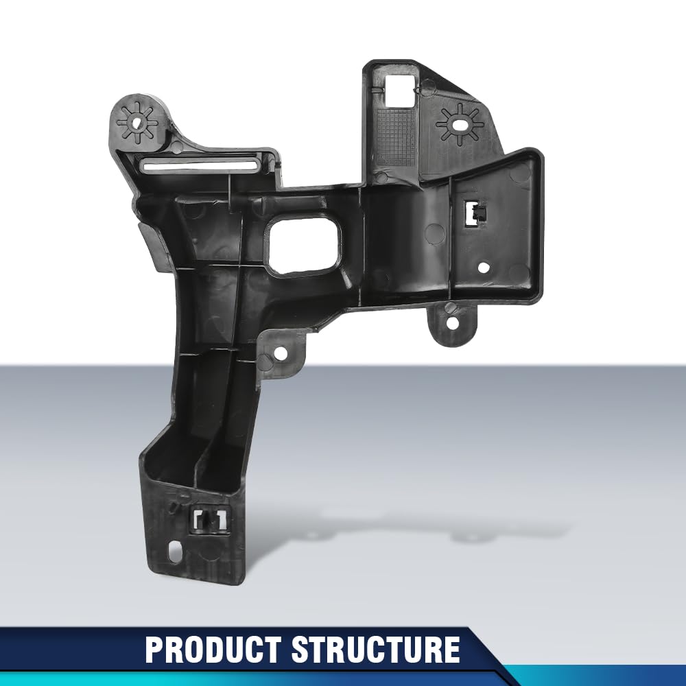 PIT66 Rear Bumper Bracket Right Side, Black