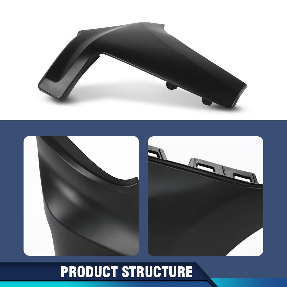 PIT66 Bumper End Cap Extension Left Fit Chevy Silverado 1500 2019-2022
