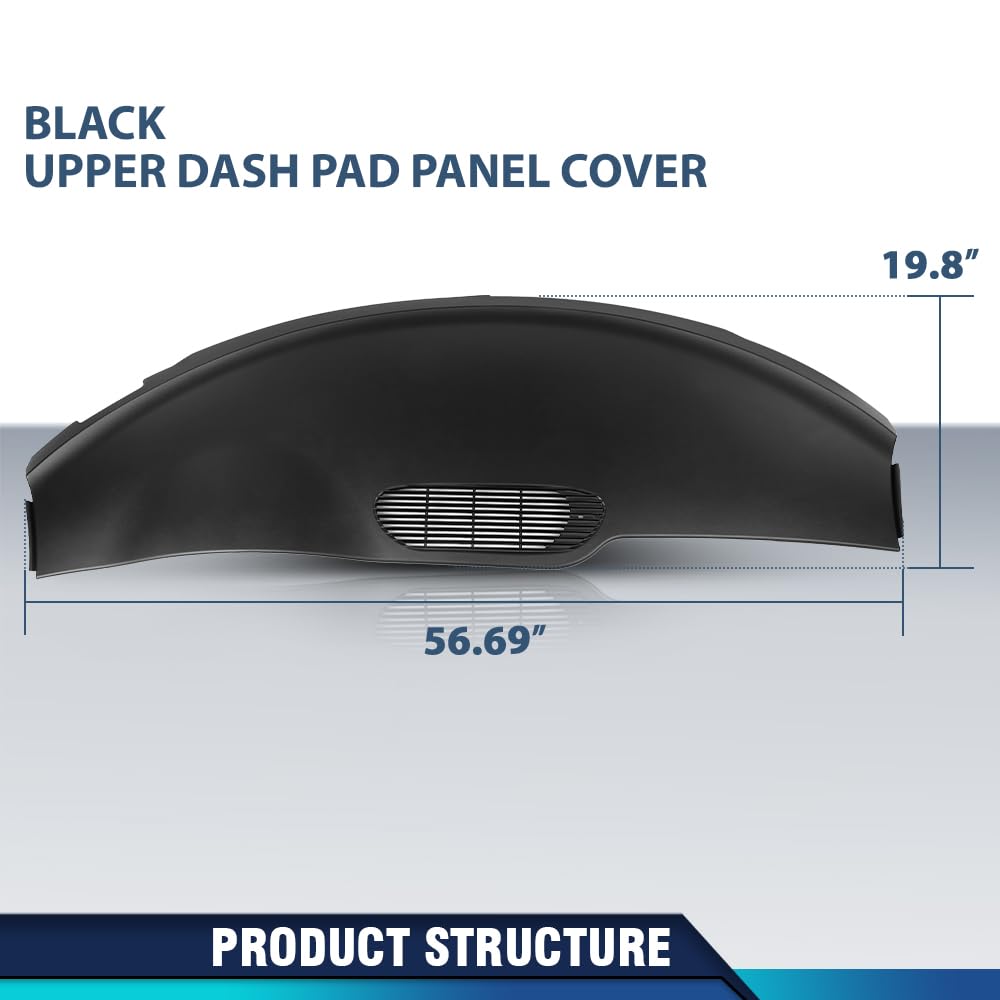 PIT66 Upper Dash Pad Panel Fit Chevy Camaro Pontiac Firebird 1997-1999