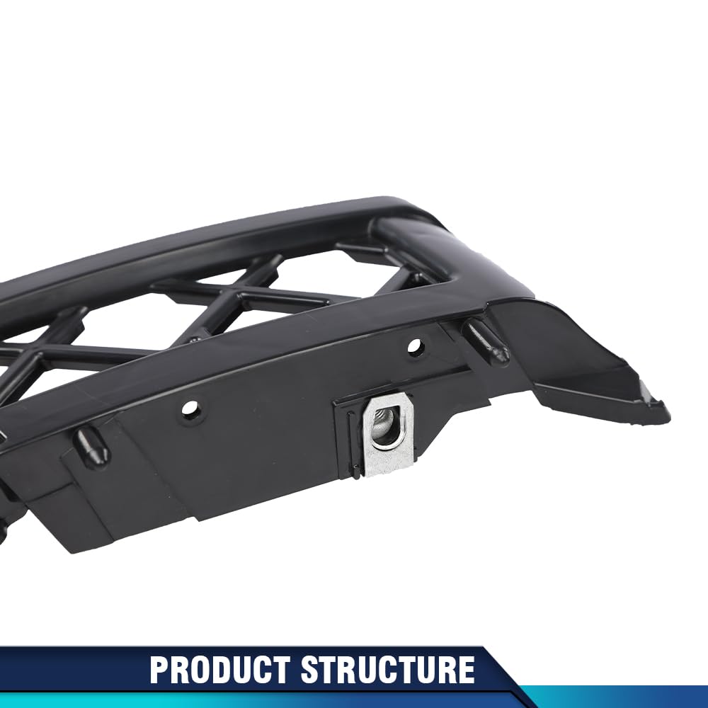 PIT66 Front Bumper Brackets Set of 2 Compatible with Nissan Frontier 2005-2021 /Fit Nissan Pathfinder 2005-2012 Front Left & Right Side 62222EA500, 62223EA500, NI1043115, NI1042115