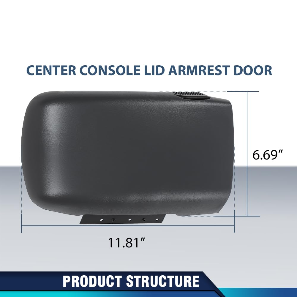 PIT66 Center Console Armrest Lid Door Fit Camaro/Firebird 1997-2002