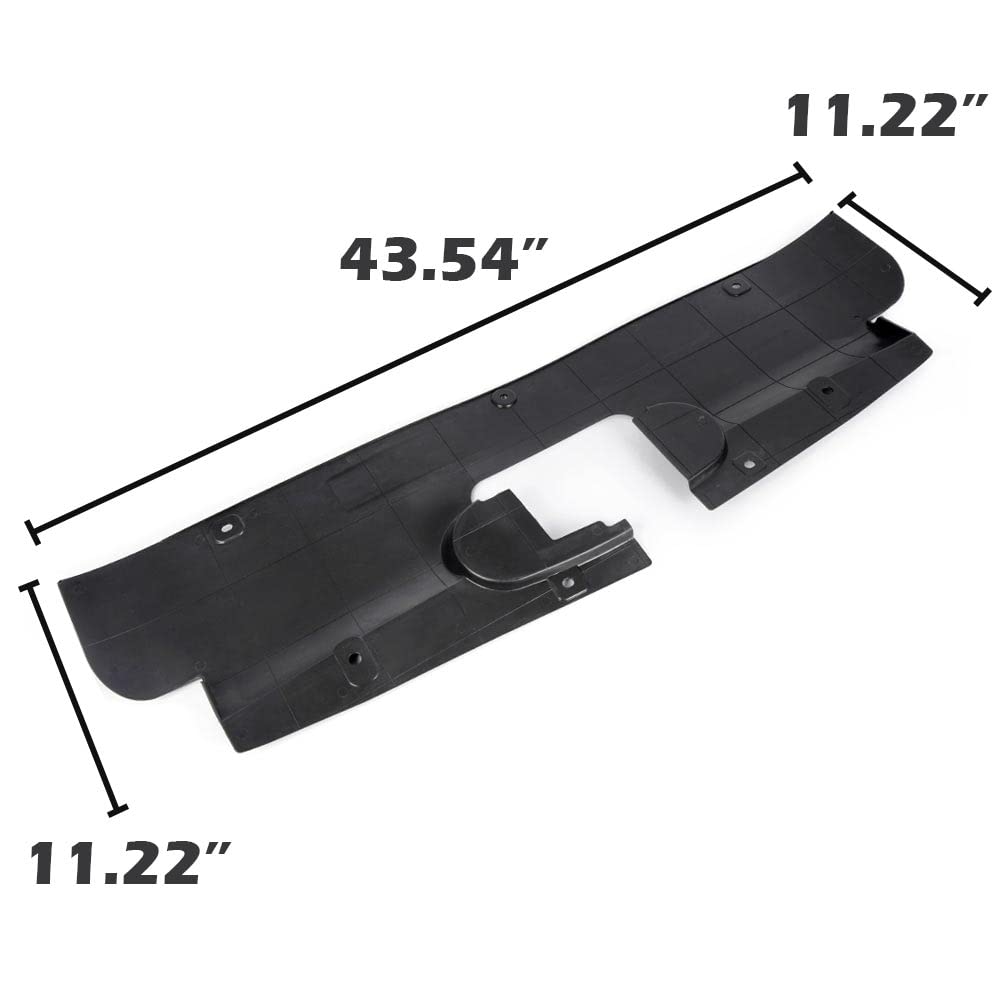 PIT66 Radiator Upper Air Baffle Fit Chevy Silverado/GMC Sierra 2003-2007