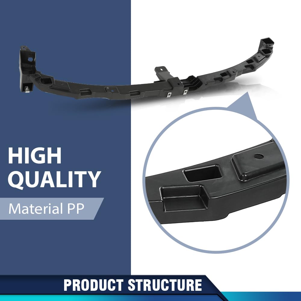 PIT66 Front Upper Bumper Retainer, NI1035112 Black