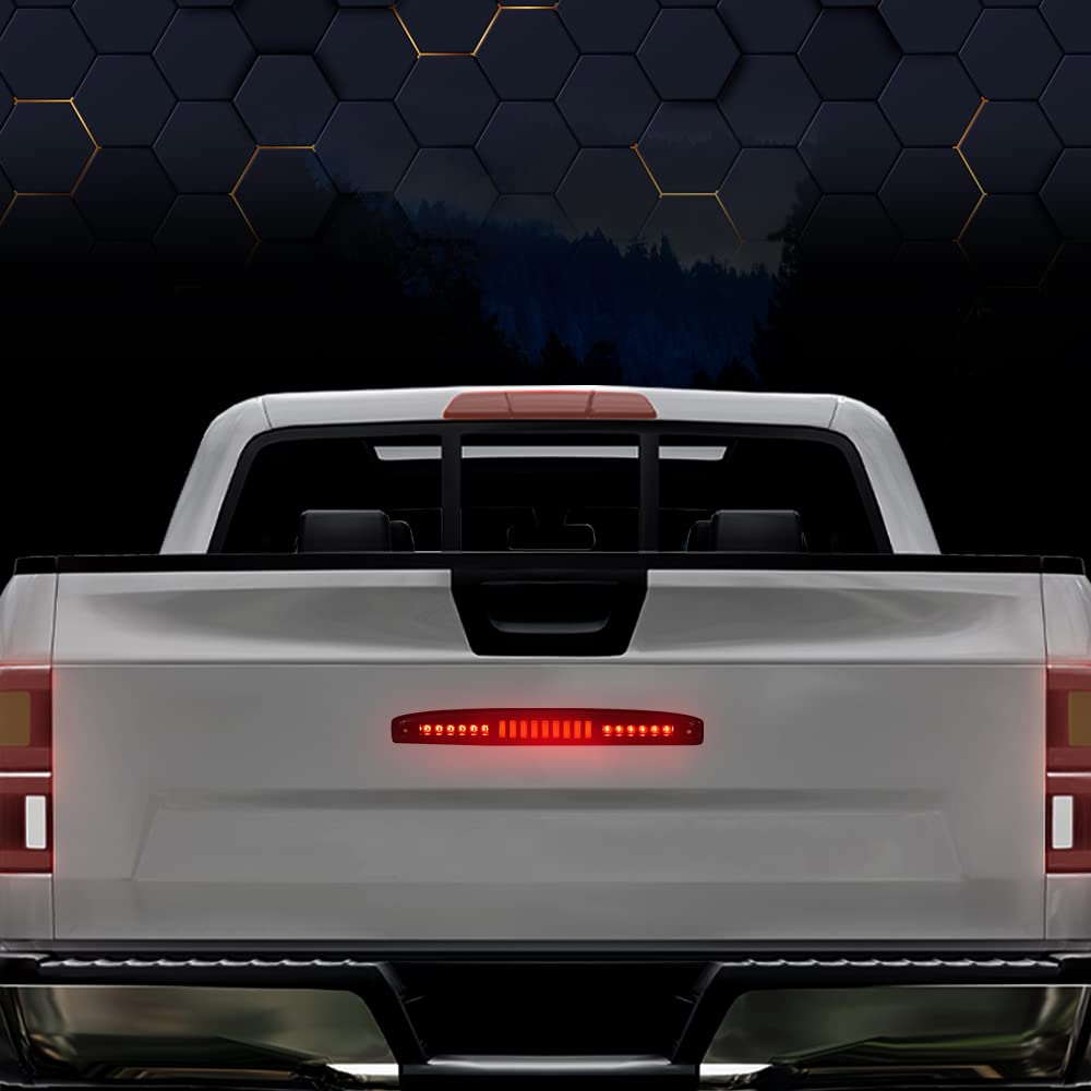 PIT66 LED 3rd Brake Light Fit Dodge Ram 2500 3500 2003-2006 Black Housing