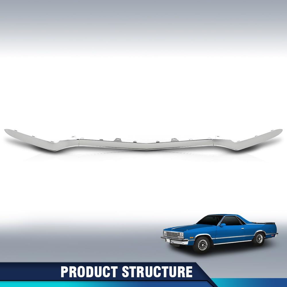 PIT66 Chrome 3PCS Front Bumper Trim Molding Compatible with Benz E-Class W212 E200 E250 E300 E350 E400 E500 E550 E63 2014-2016, Only Fit Sedan 2128852774, 2128852674, 2128852874