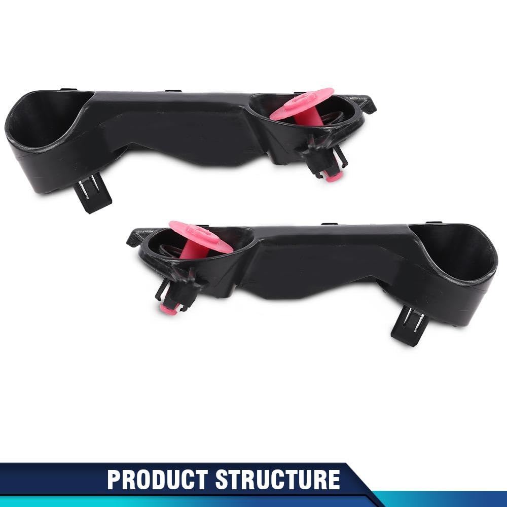 PIT66 2Pcs Front Bumper Brackets Retainers Compatible with Nissan Altima 2019 2020 2021 Left Right 622216CA0A, 622206CA0A, NI1042114, NI1043114