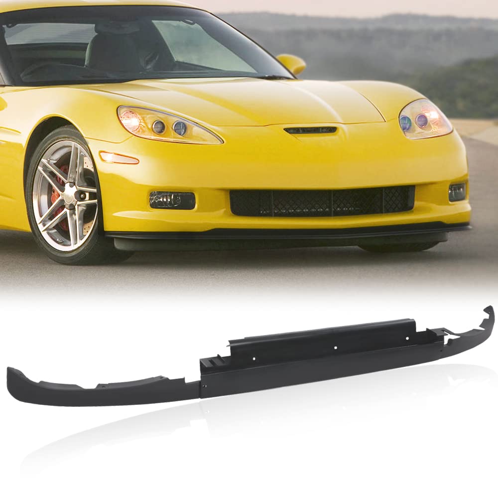 PIT66 3PCS Front Air Dam Spoiler Fit C6 Corvette 2005-2013