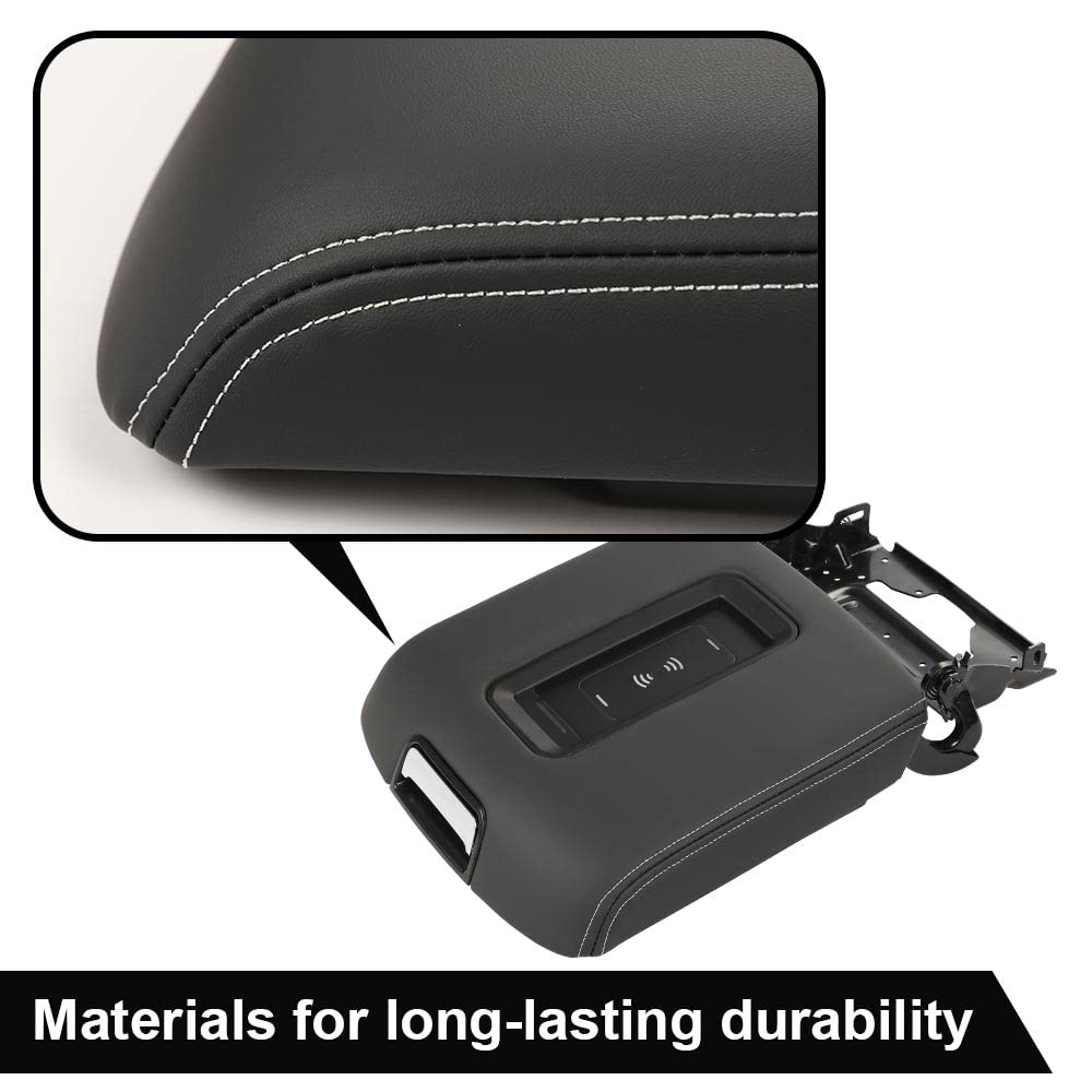 PIT66 Center Console Armrest Lid Black