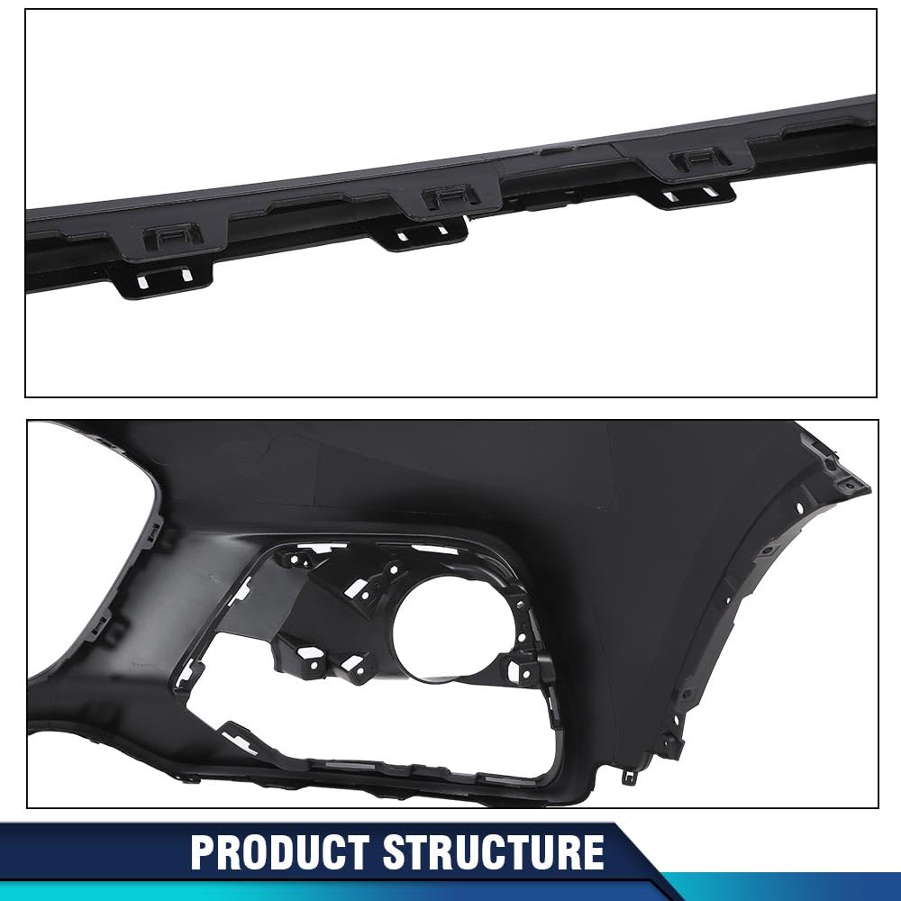 PIT66 Upper Front Bumper Cover Primered Fit Chevy Trax 2017-2020