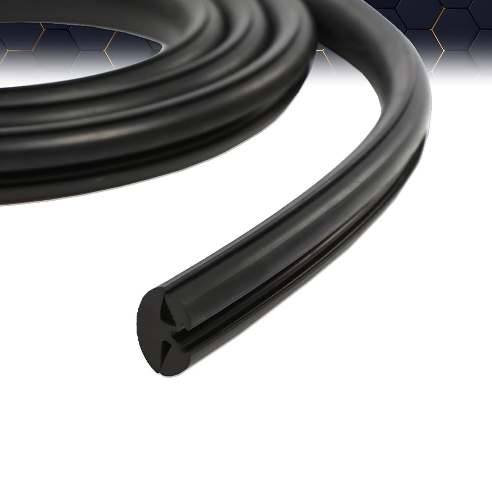 PIT66 Rear Glass Small Back Window Weatherstrip Seal