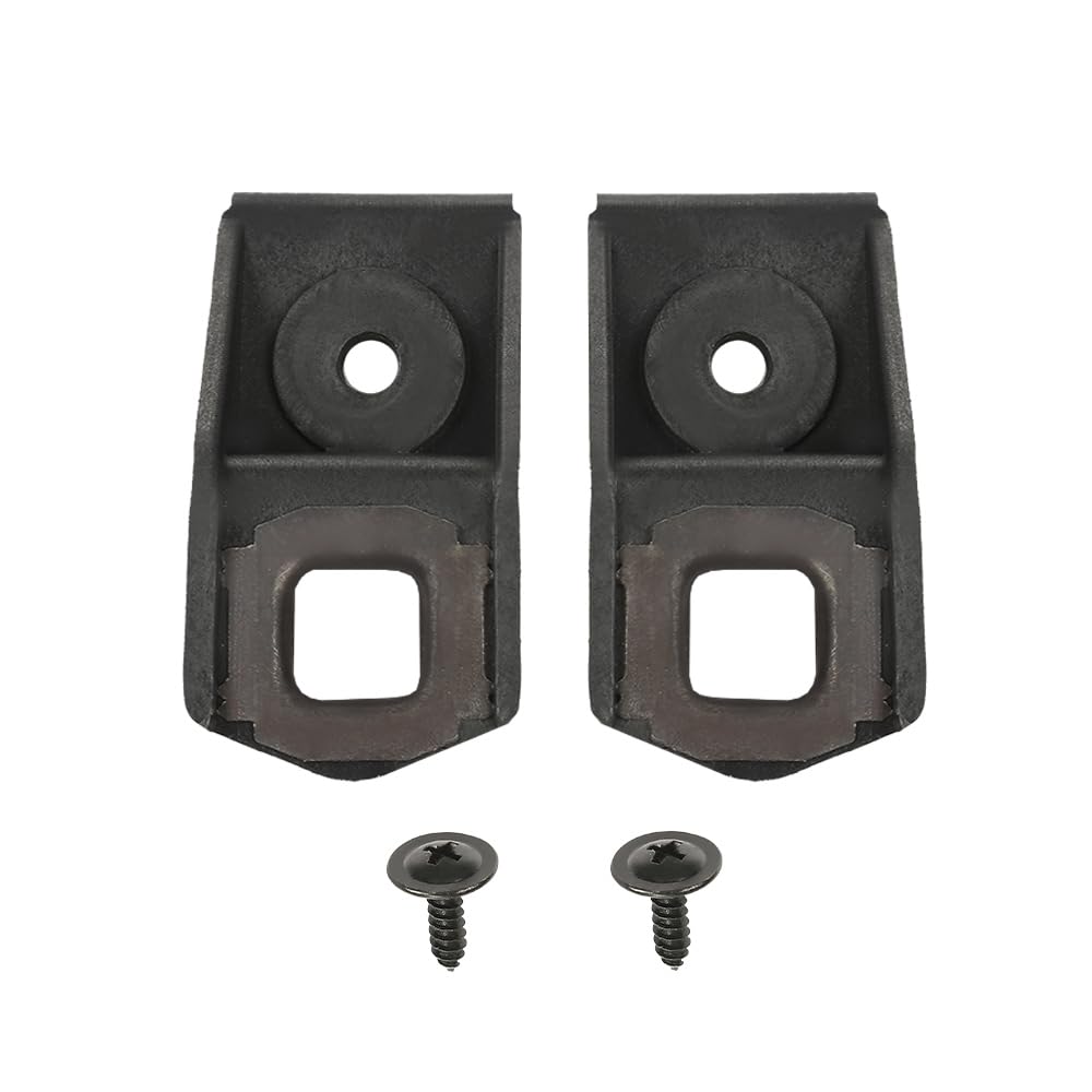 PIT66 Headlight Mount Tab Compatible with BMW E92 Coupe / E93 Convertible - 328i / 335i / 335i 2007-2013 Repair Kit Black
