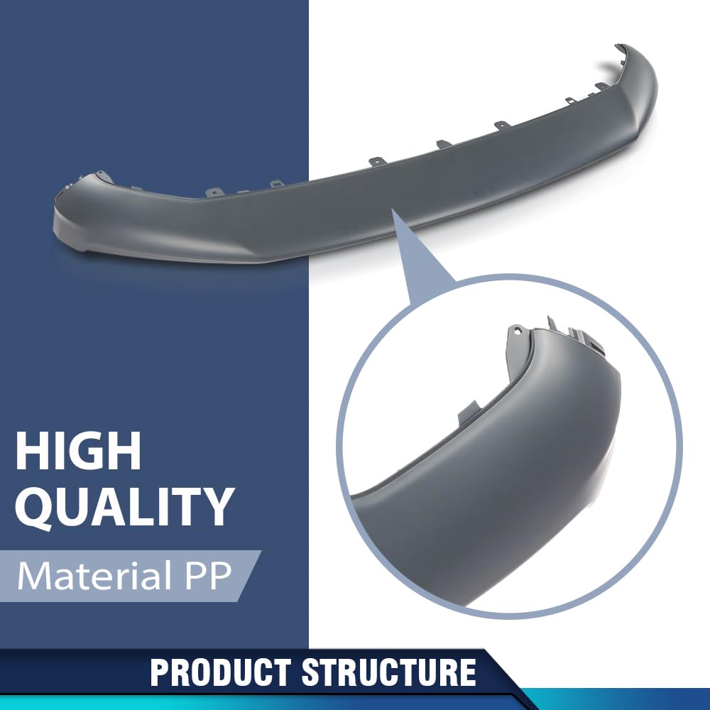 PIT66 Front Bumper Lower Cover Valance, Black