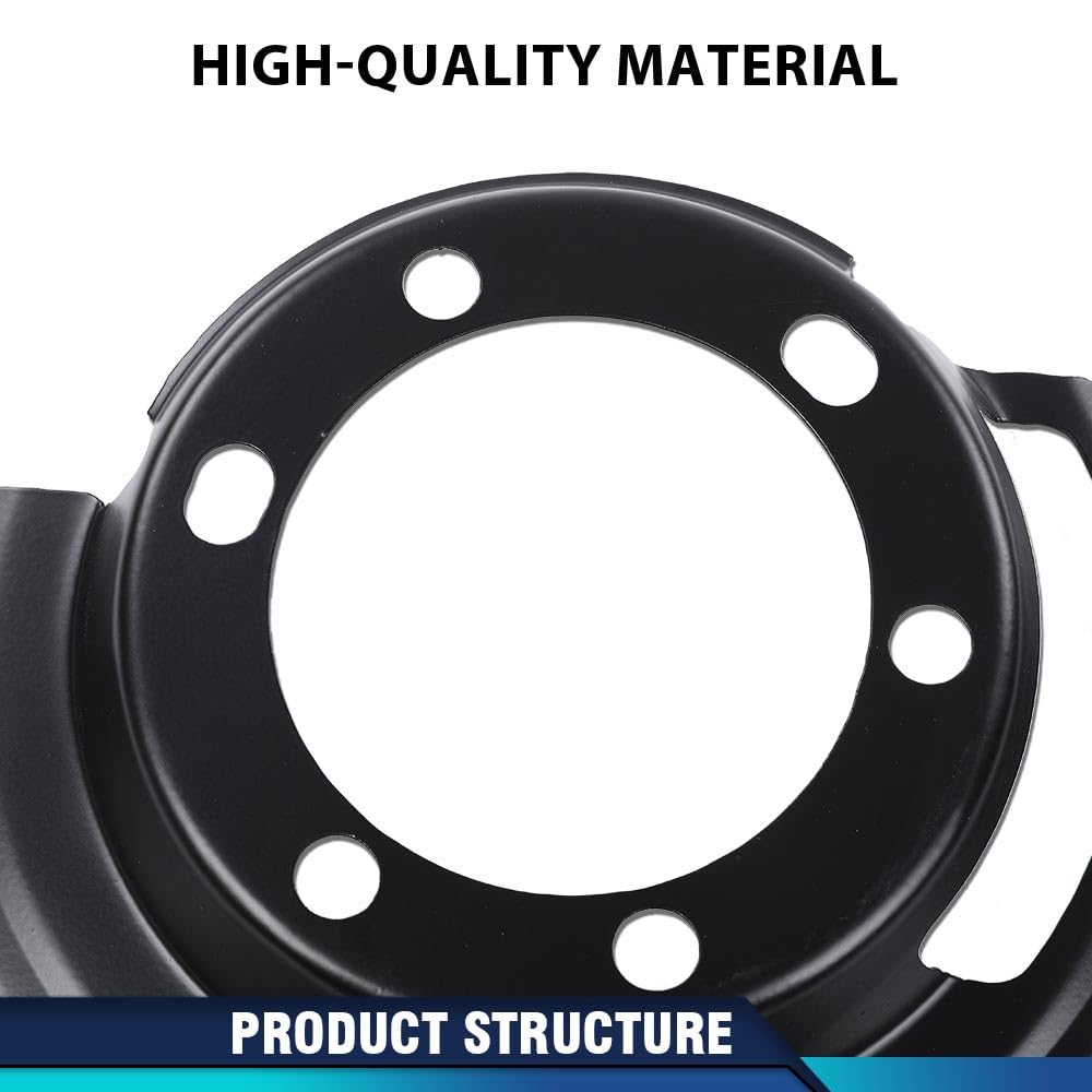 PIT66 Front Brake Dust Shield Pair Fit Jeep Cherokee XJ 1984-2001