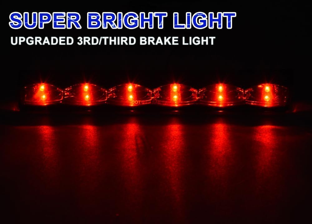 PIT66 LED 3rd Brake Light Fit Truck Cap Topper Leer Are Century