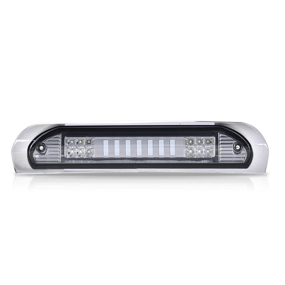 PIT66 LED 3rd Brake Light Fit Dodge Ram 1500 2002-2008 Chrome Housing
