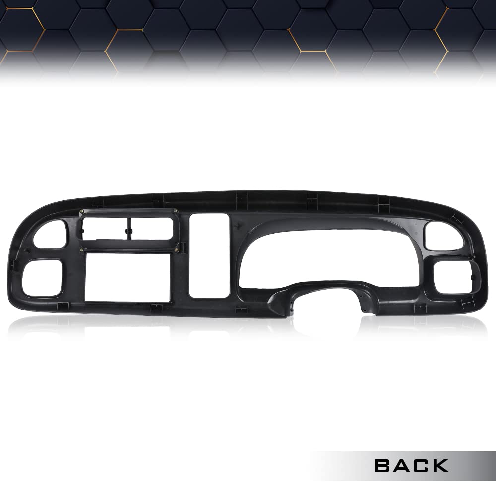 PIT66 Dash Bezel Cover Fit Dodge Ram 1500 1998-2001 Ram 2500 3500 1998-2002