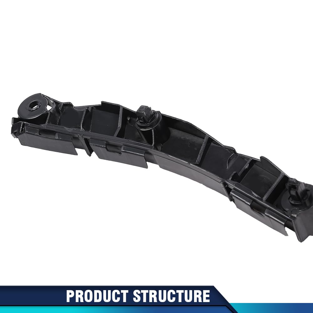 PIT66 Set of 2 Front Driver and Passenger Side Bumper Bracket, SC1043100,