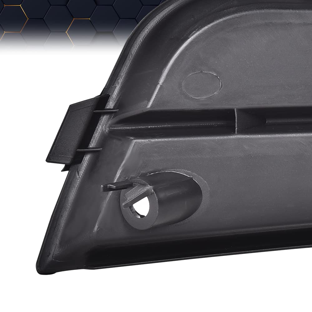 PIT66 Front Bumper Insert Fog Light Opening Cover Trim, Left Driver And