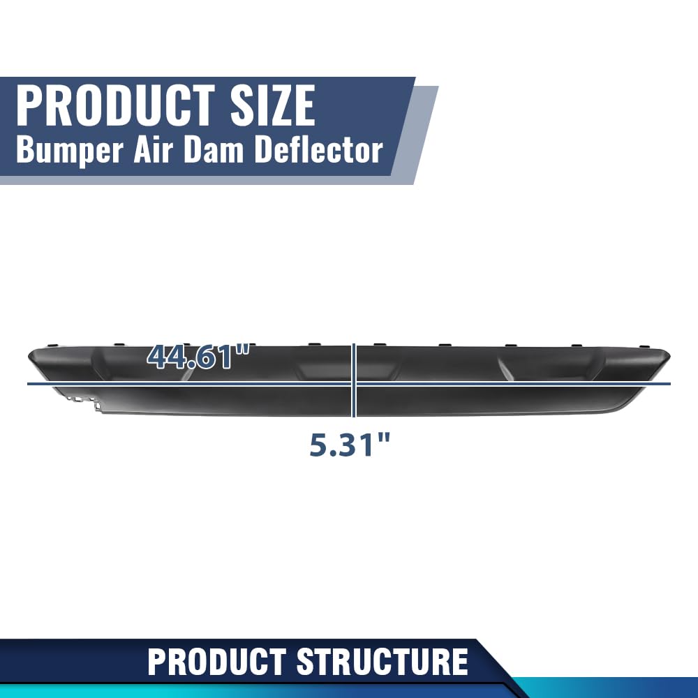 PIT66 Rear Bumper Air Dam Deflector Fit Toyota Corolla Cross 2022-2024