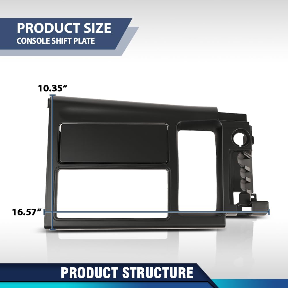 PIT66 Console Shift Plate Manual Trans Fit Chevy Corvette C4 1994-1996