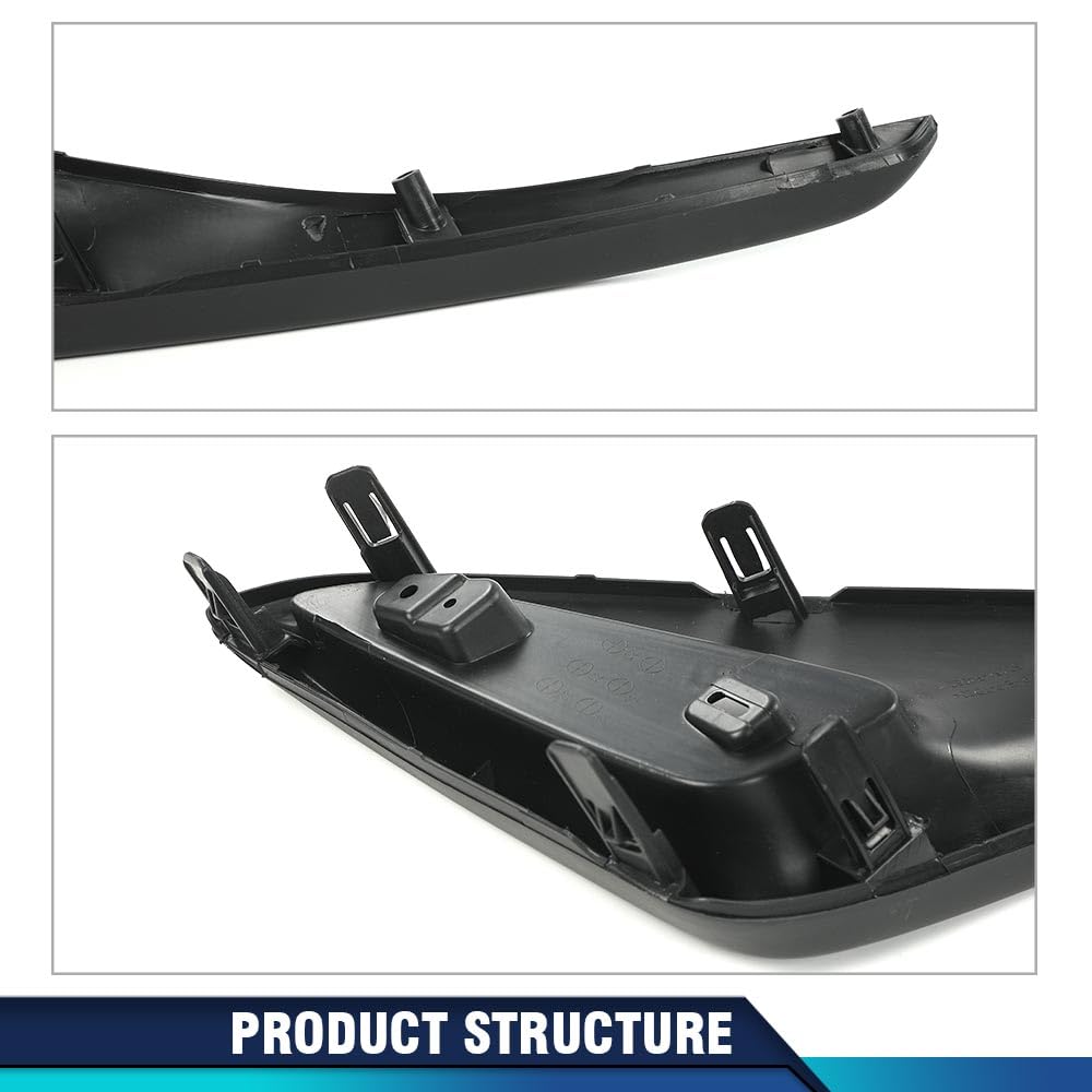 PIT66 Rear Bumper Filler Bumper Insert Cover Plate Left Driver Side
