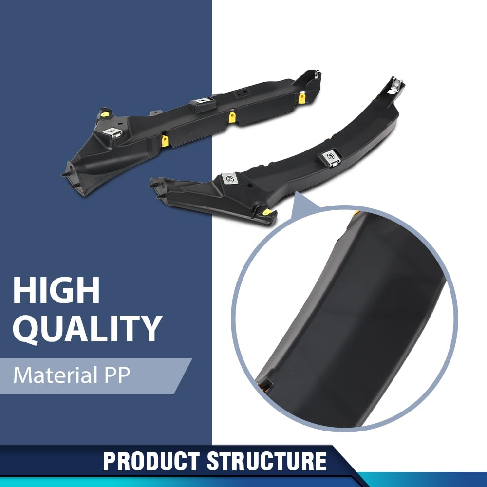 PIT66 Front Bumper Mount Support Bracket, Black