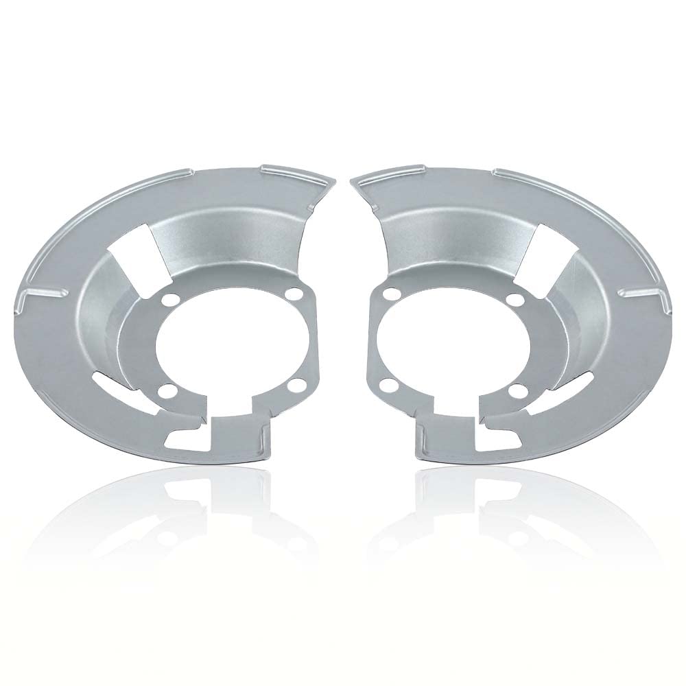 PIT66 Front Brake Dust Shield Compatible with 2000-2002 Dodge Ram 2500 3500 Left and Right Side