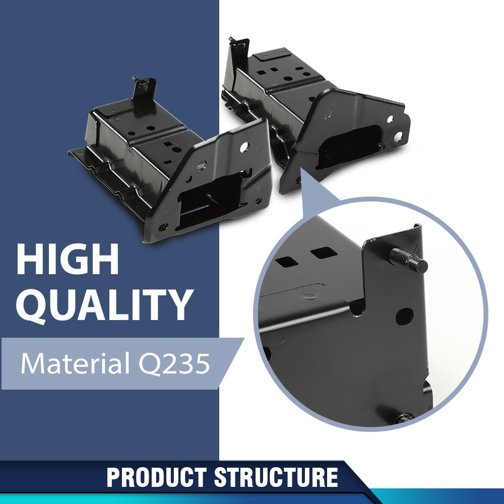 PIT66 Front Bumper Bracket Set Steel, NI1067143, NI1066143, G51143SHMA,