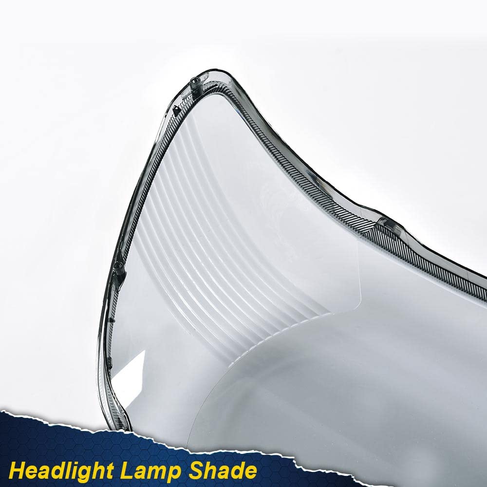 PIT66 Headlight Lens Cover, Compatible with 2005-2011 Toyota Tacoma Smoky