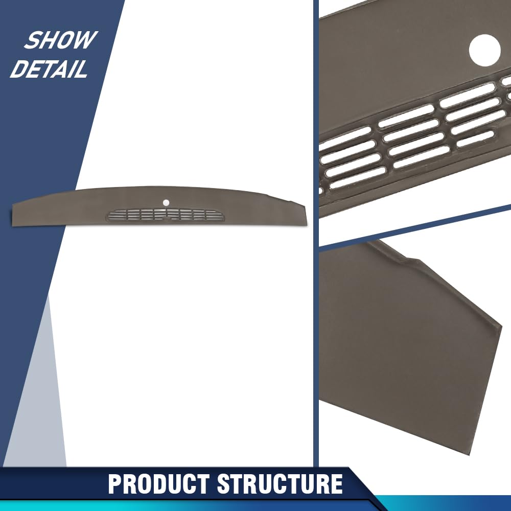 PIT66 TPE Dash Panel Defrost Vent Fit Chevy Silverado GMC Sierra 2007-2013