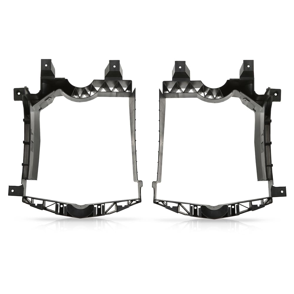 PIT66 Radiator Core Support Rear Deflector Pair Compatible with Land Rover Range Rover 2013-2022, Fit Range Rover Sport 2014-2022, Fit Land Rover Discovery 5 2017-2023 LR034556, LR034578 Black