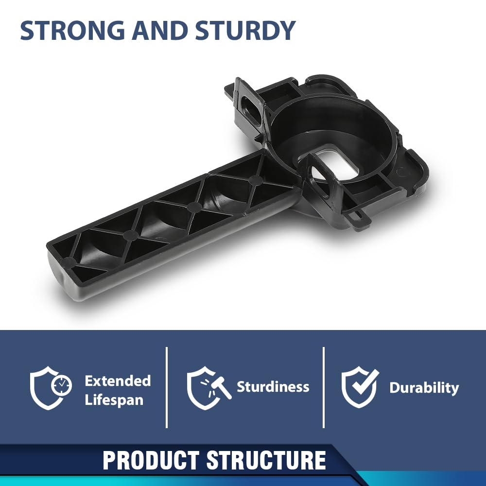 PIT66 Radiator Core Support Mount Bracket Holder Lower Compatible with Audi A6 A7 2012-2018 4G0805201, 4G0-805-201