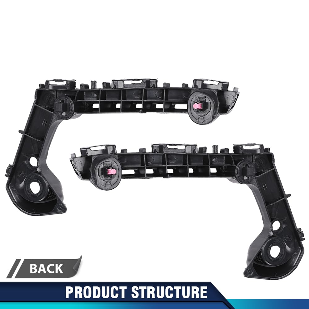 PIT66 Front Bumper Brackets Set of 2, Right Side 52116-02460, 52115-02480