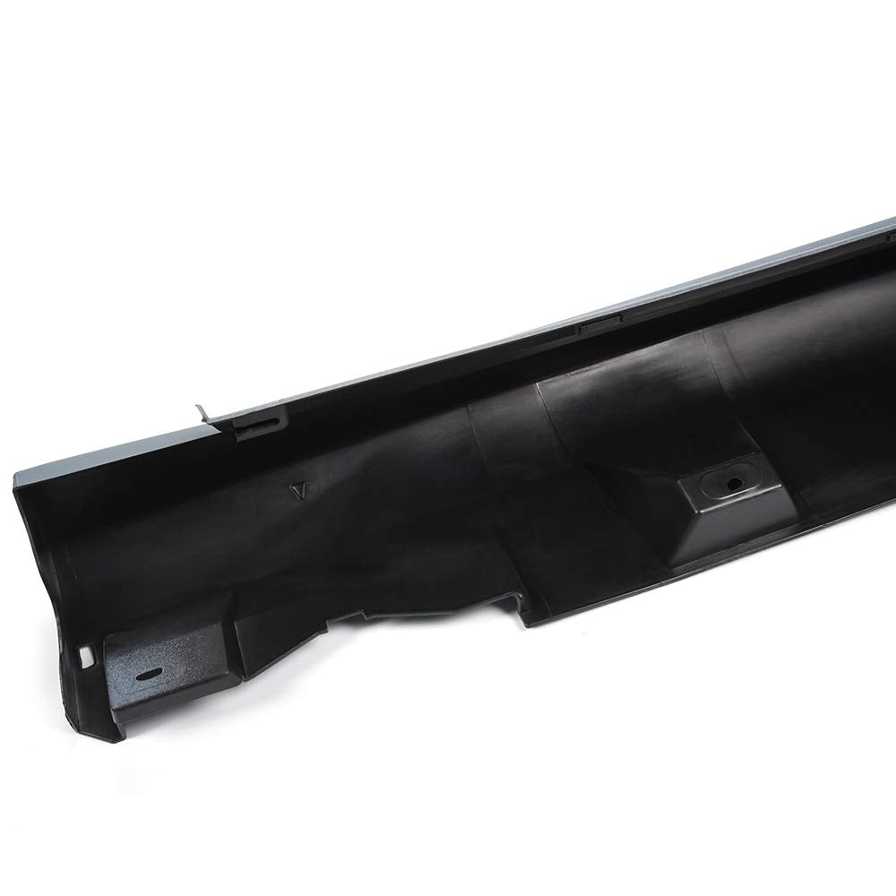2Pack Left+Right Side Exterior Rocker Panel Molding Trim Compatible for Ford Focus 2012-2017 Primed Black Replaces CP9Z5810176A CP9Z5810177B (Passenger & Driver Side)