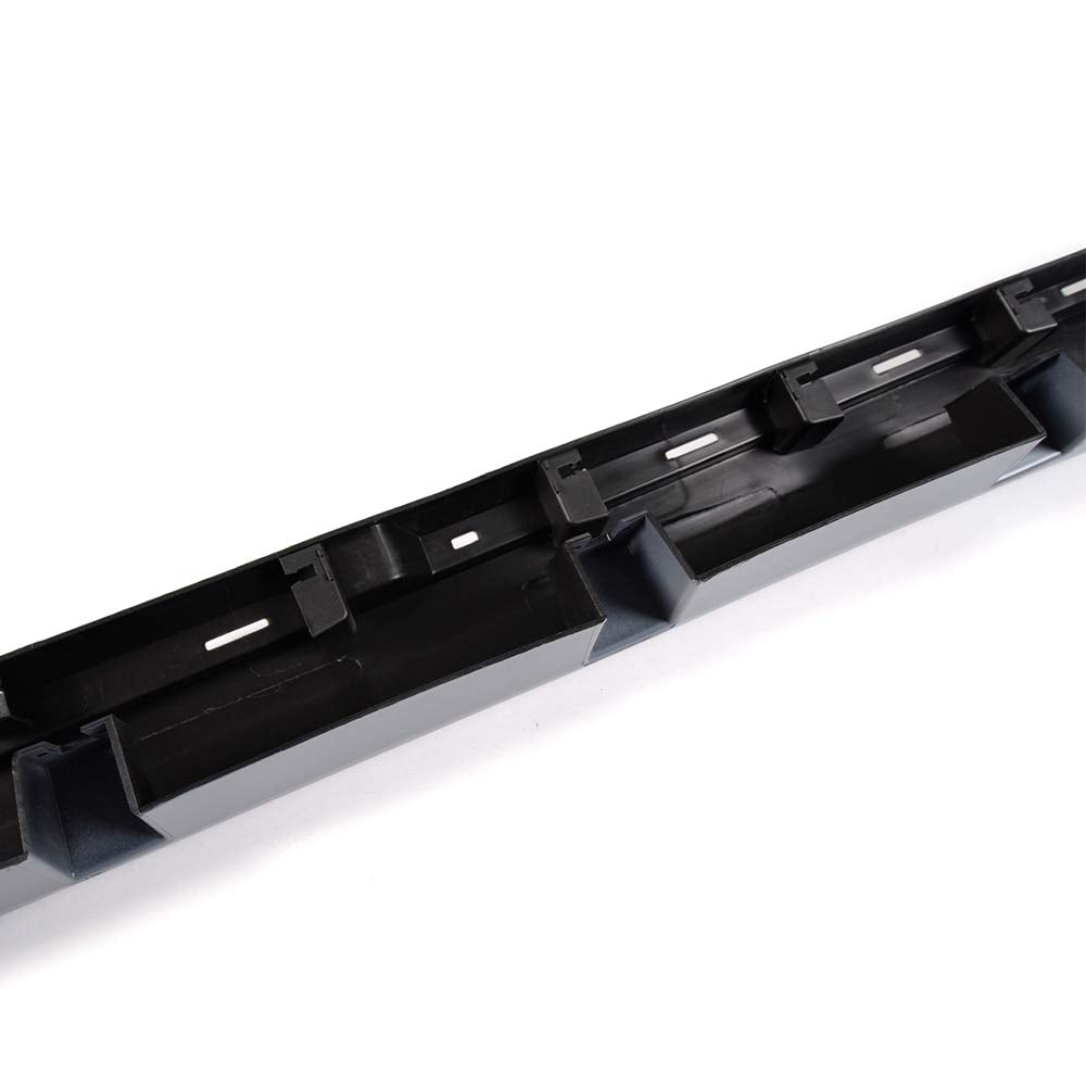 Exterior-Rocker Panel Molding Trim Compatible with 13-18 Ford Fusion Sedan 4Door Replaces FO1606106, FO1607106, DS7Z5410177A Driver & Passenger Side