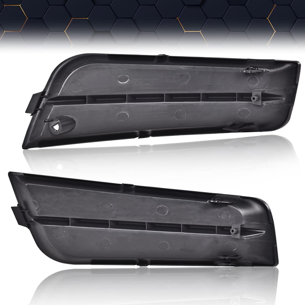 PIT66 Front Bumper Insert Fog Light Opening Cover Trim, Left Driver And