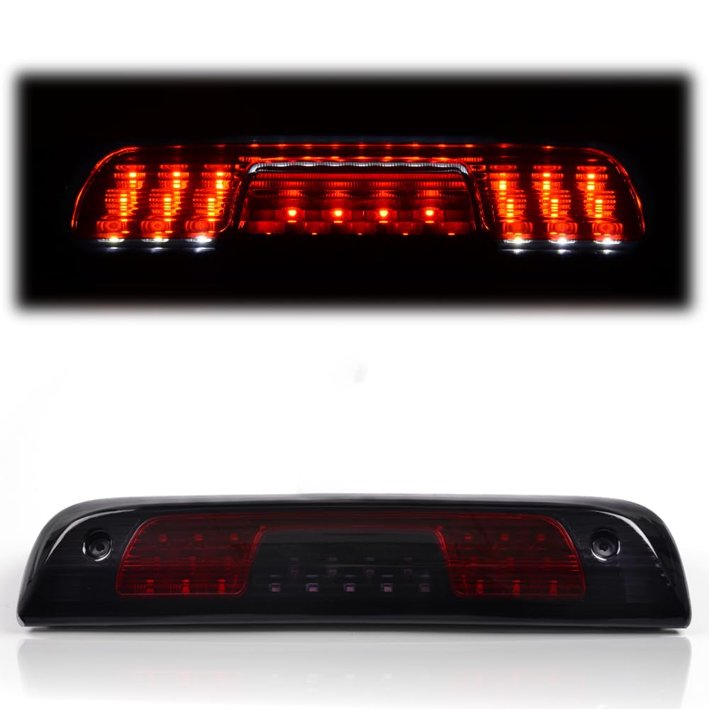 PIT66 LED 3rd Brake Lights, Compatible with 14-18 Chevy Silverado/14-18 GMC Sierra 1500 2500HD SILVERADO 3500/3500HD Third Brake Light Cargo Lamps