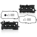 PIT66 Left &Right Engine Valve Cover w/Gasket Compatible with Nissan Murano 2009-2014, Compatible with Nissan Quest 2011-2014 V6 3.5L DOHC Petrol,13264JN01A, 13264JP01A, 13264JP01B, 264-996
