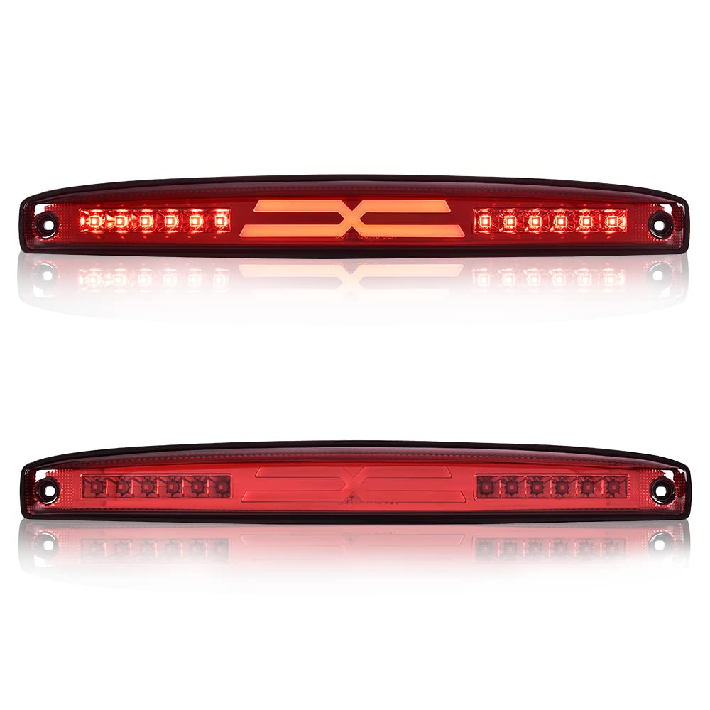 PIT66 LED 3rd Brake Light Fit Dodge Ram 2500 3500 2003-2006 X Type Red Lens