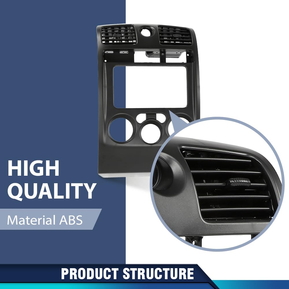 PIT66 Radio Dash Bezel Trim Panel Fit Chevy Colorado/GMC Canyon 2004-2012