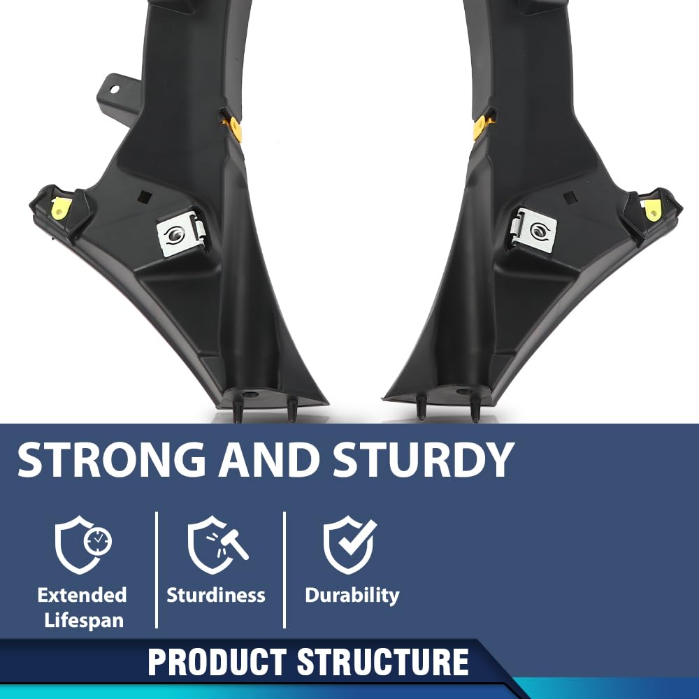 PIT66 Front Bumper Mount Support Bracket, Black