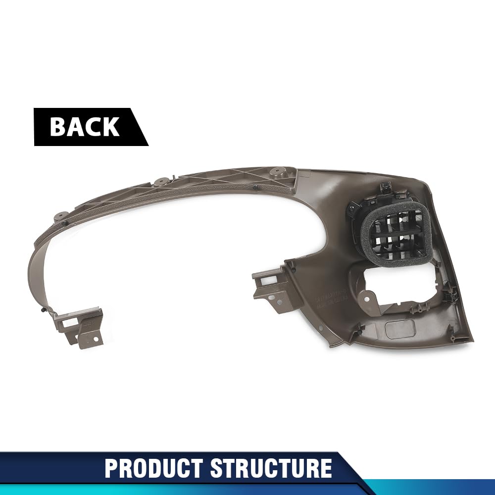 PIT66 Dash Gauge Cluster Bezel Fit Ford F150/Expedition 1997-2003 Brown