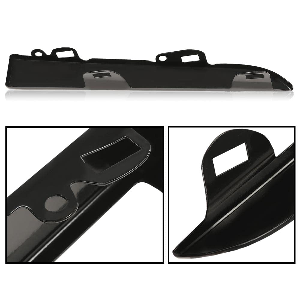 PIT66 Front Bumper Headlight Grille Filler, Fit 01-04 Toyota Tacoma 2WD/4WD