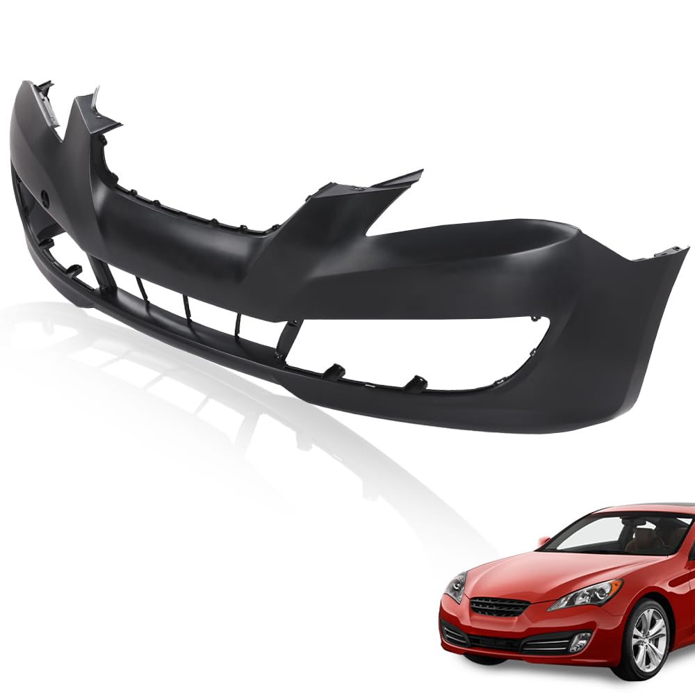 PIT66 Front Bumper Cover Fascia Fit Hyun.dai Genesis Coupe 2010-2012
