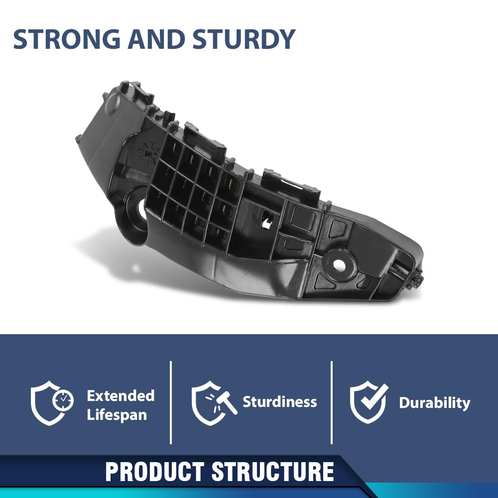PIT66 Front Left Bumper Retainer Support Bracket, TO1032126 POM Plastic