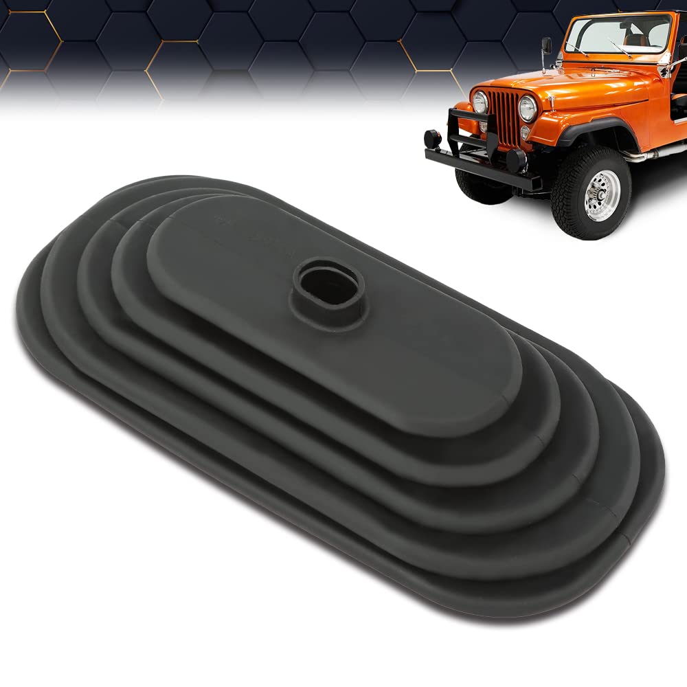 PIT66 Transfer Case Shift Boot Compatible with Jeep CJ5 CJ7 1976 1977 1978 1979 5353263