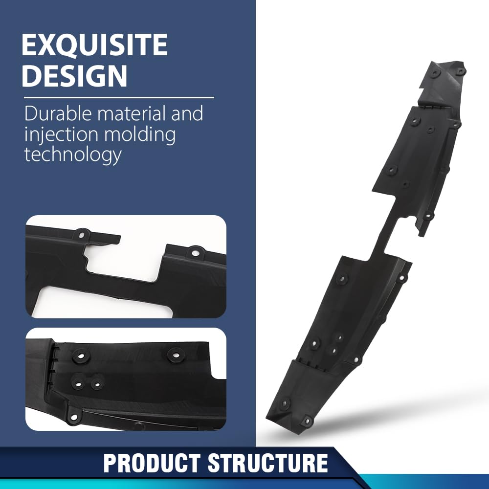 PIT66 Front Upper Radiator Support Cover Compatible with Nissan Altima 2019-2020