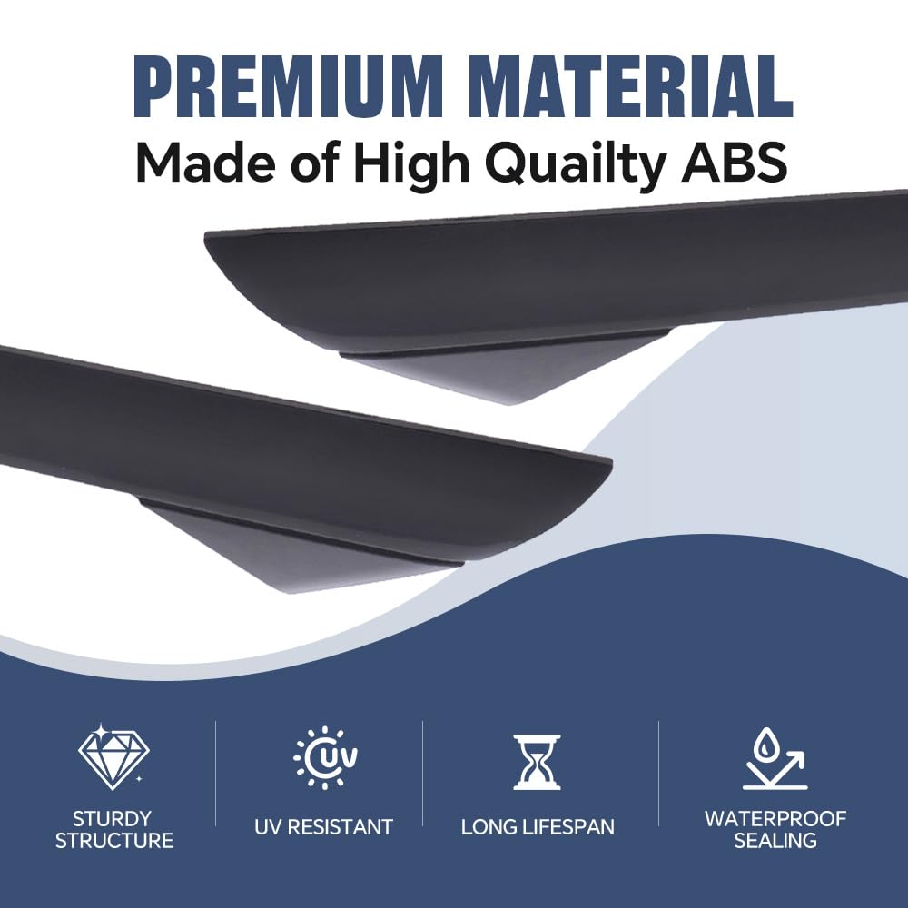 PIT66 Windshield Outer Trim Molding Pillar Fit Ford Explorer 2011-2019